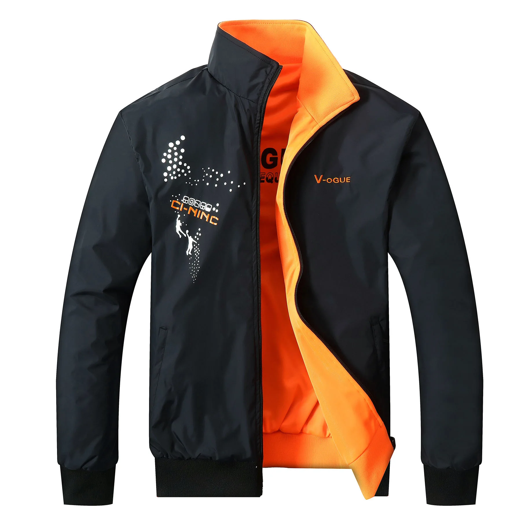 

Jacket Men Fashion Design Veste Homme Formal double Sided wear Suit Coat Solid color plus size 5XL 6XL man Clothing Jacket