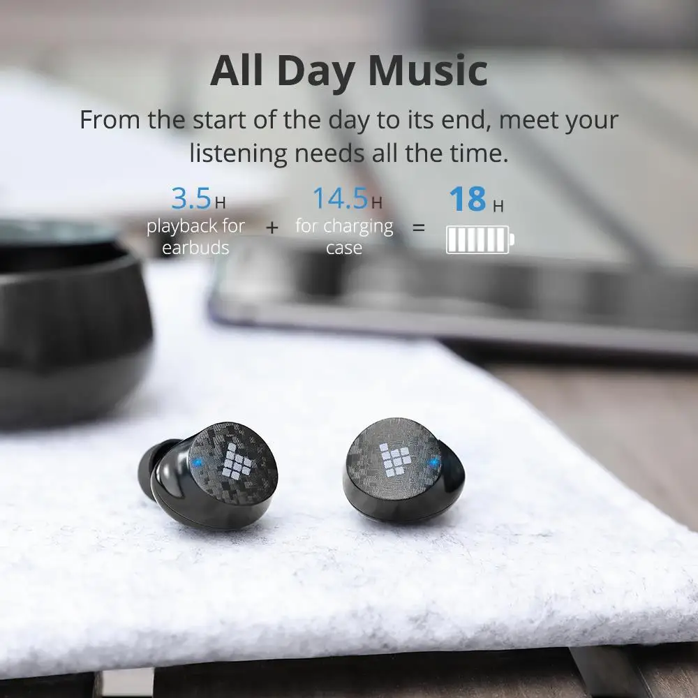 TWS наушники Tronsmart Spunky Pro с поддержкой Bluetooth 5 0 и защитой класса IPX5|Наушники