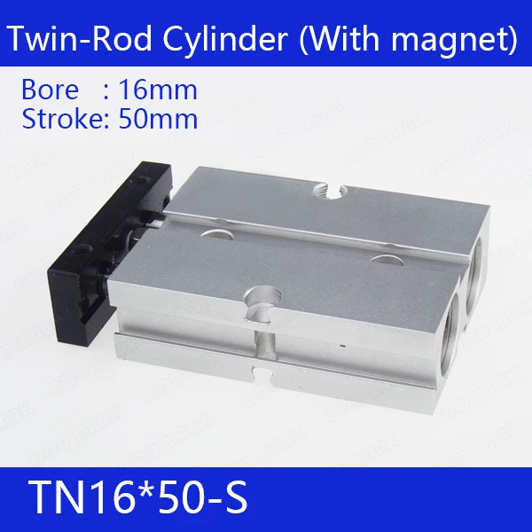 

TN16*50-S Free shipping 16mm Bore 50mm Stroke Compact Air Cylinders TN16X50-S Dual Action Air Pneumatic Cylinder
