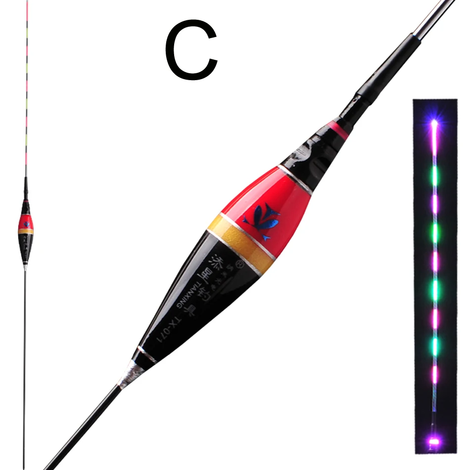 СВЕТОДИОДНЫЙ световой легкий поплавок для рыбалки Электрический поплавок, рыболовные снасти Поплавок композитный нано буй рыболовное оборудование для ловли карпа