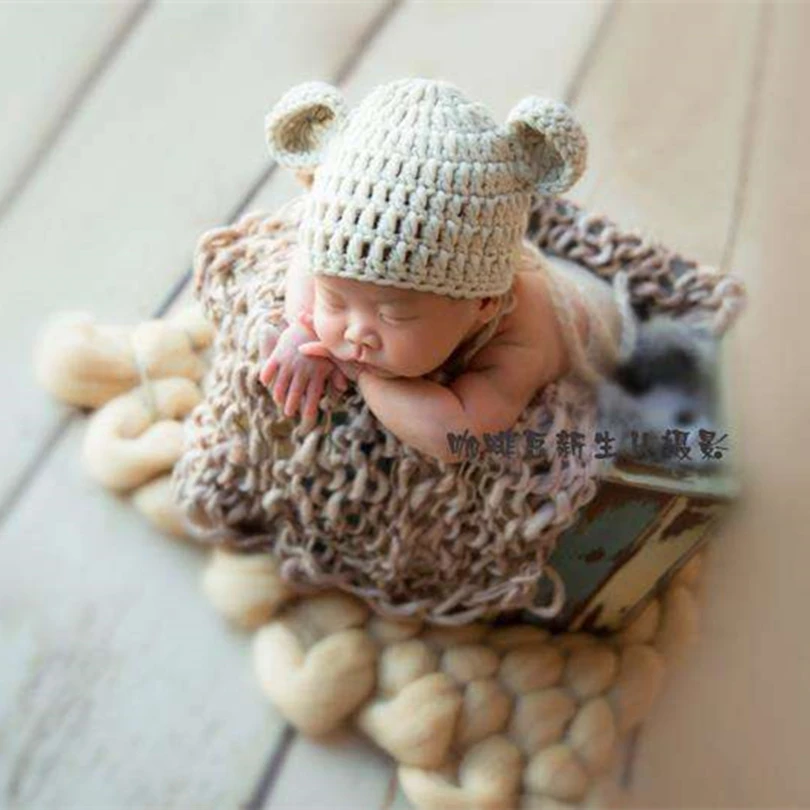 Одеяло для новорожденных Chuncy покрывало фотосъемки наполнитель наполнитель|newborn