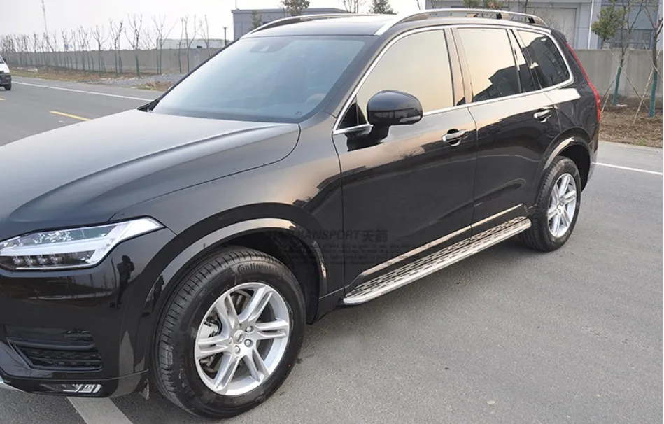 Автомобильные Боковые подножки XC90 педали для Volvo 2015 2016 высококачественные новые