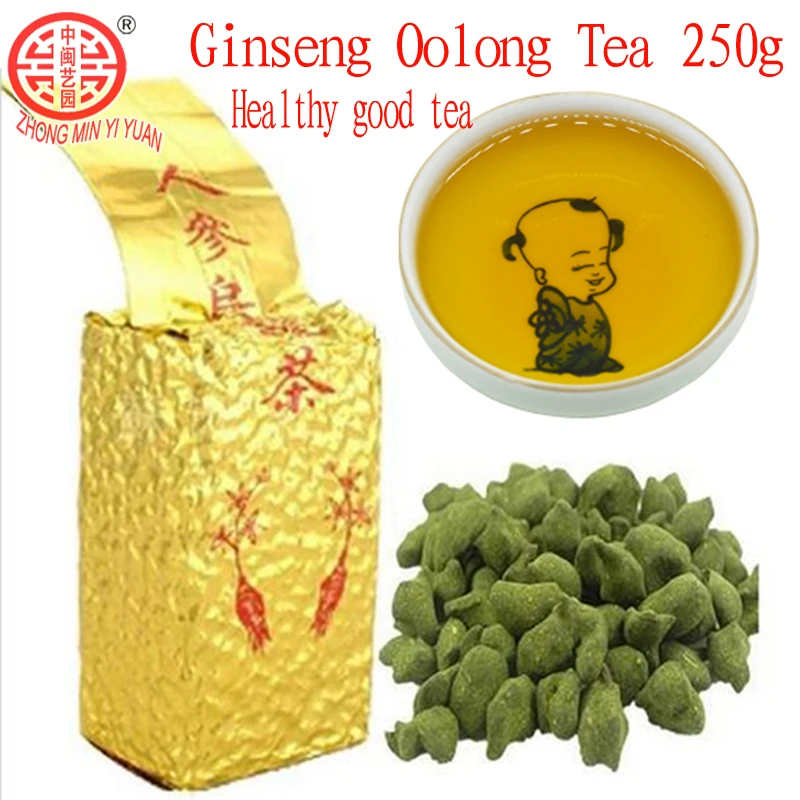 

Hot Sale ! 2018 spring 250g Taiwan dongding GinSeng Oolong tea