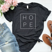 Новая летняя женская футболка Faith Hope Love, женская футболка с коротким рукавом, забавный подарок