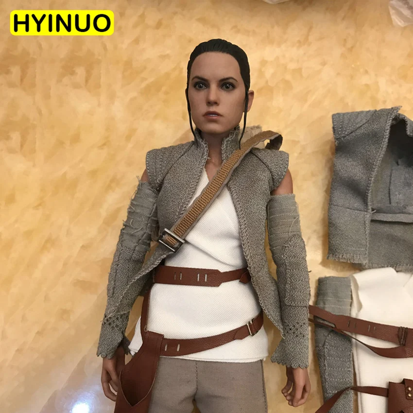 

1/6 Scale Hot Toys Star Wars:The Force Awakens FemaleMMS446Rey Desert Princess Clothing Suit Set Model for12''Action Figure Body