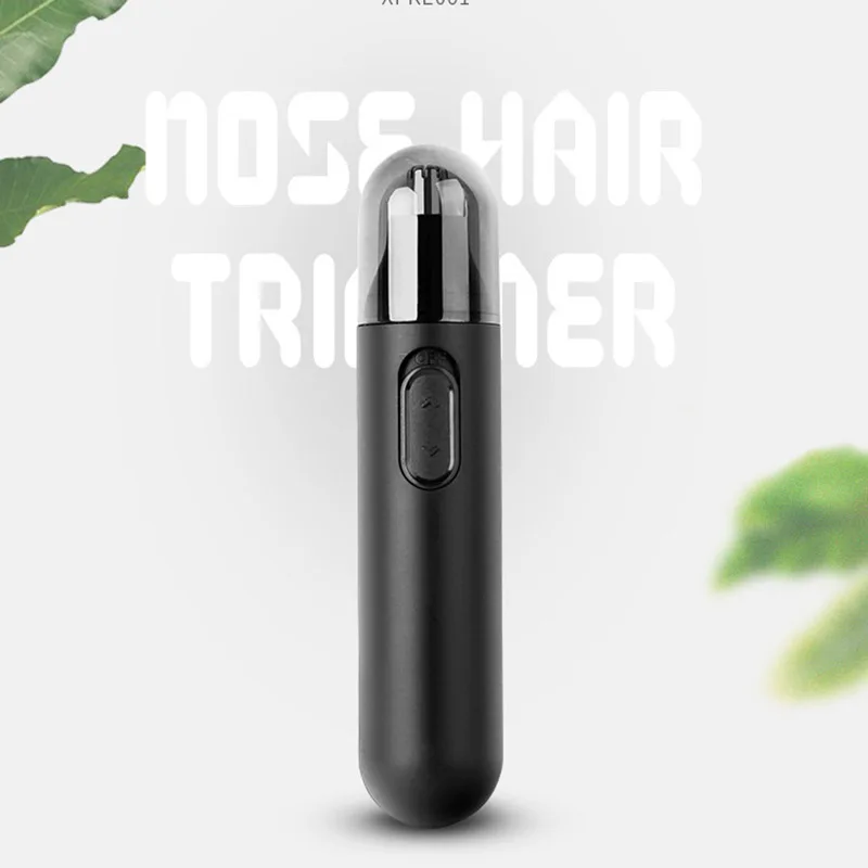 Горячая-электрический триммер для бритья волос в носу безопасный уход за лицом Бритва для стрижки волос в носу бровей Трим