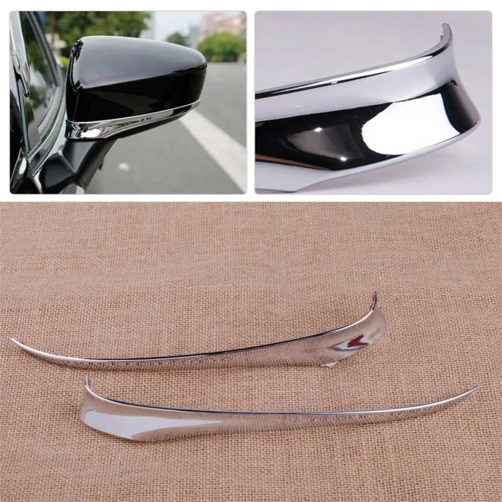 

CITALL Car styling 2pcs ABS Chrome Plated Rearview Mirror Cover Trim Fit for Mazda 6 Atenza 2014 2015 2016 2017