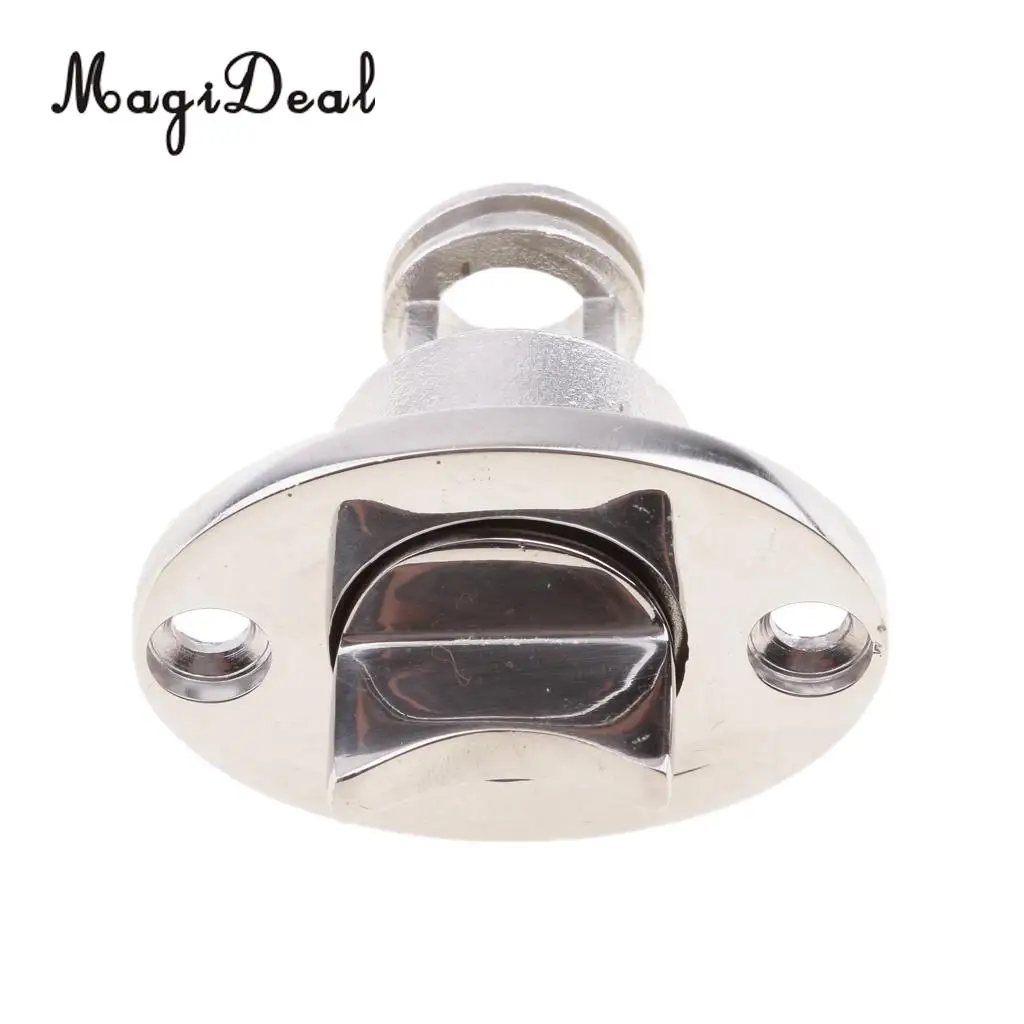 MagiDeal Universal Boat Stainless Steel Oval Garboard Drain Plug Fits 1' Hole For Marine Kayak Canoe Boating Dinghy Replacement