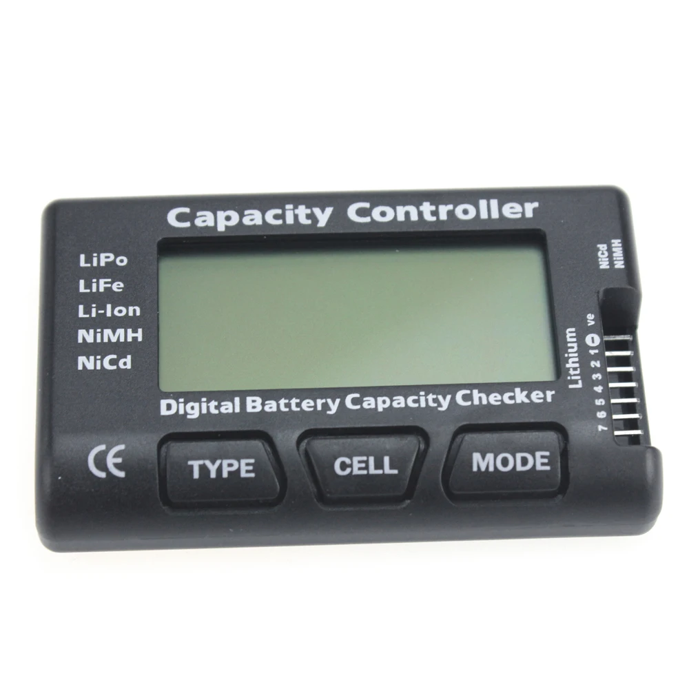 F01974 Digital Battery Capacity Checker , Cell meter For