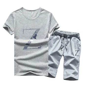 

Men's Suit Summer 2019 New Korean Edition Fashion Leisure Two-piece Men's Suit