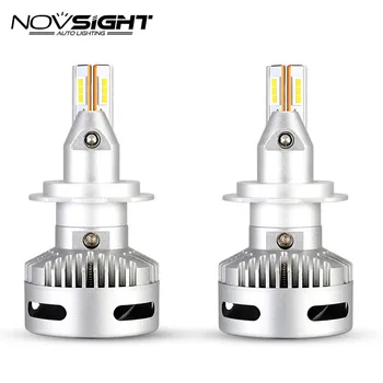 

NOVSIGHT New Style Led Car Headlight super H7 H8 H11 9005 9012 D1 D2 turbo LED 90w 12000lm 6500k white PROJECTORS type headlight