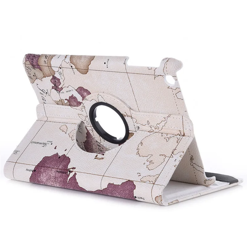 

Fashion 360 Degree Rotating Frame Holder Case  for iPad Mini 1 / 2 / 3 with Standby Function Quality Case Map Protective Cover