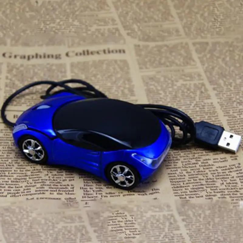 1600 dpi форма мини-автомобиля USB оптическая проводная мышь инновационная 2 Фары мышь для настольного компьютера ноутбука мыши Совершенно новая