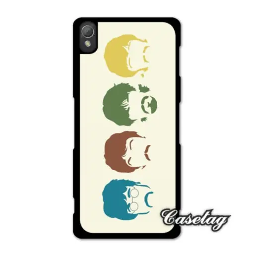 The Beatles Hippie Band Poster Phone Case For Sony Xperia Z5 Z4 Z3 compact Z2 Z1 Z LG G5 G4 G3 G2 L90 L70 Nexus 6 5 4 |