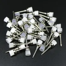 100Pcs Zahn Polieren Pinsel Latch Schüssel Nylon Dental Prophy Pinsel dental lab polieren pinsel Zahnarzt Klinik Werkzeuge Weiche