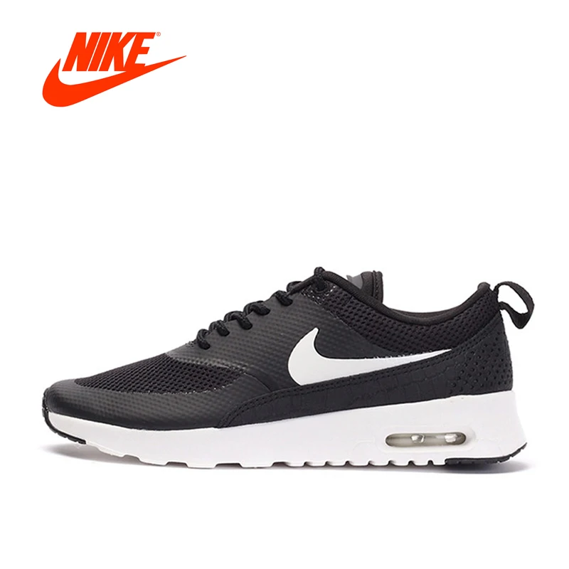 Original NIKE New Arrival Official Authentic Breathble Black AIR MAX THEA Women's Running Shoes Sneakers Outdoor Athletic