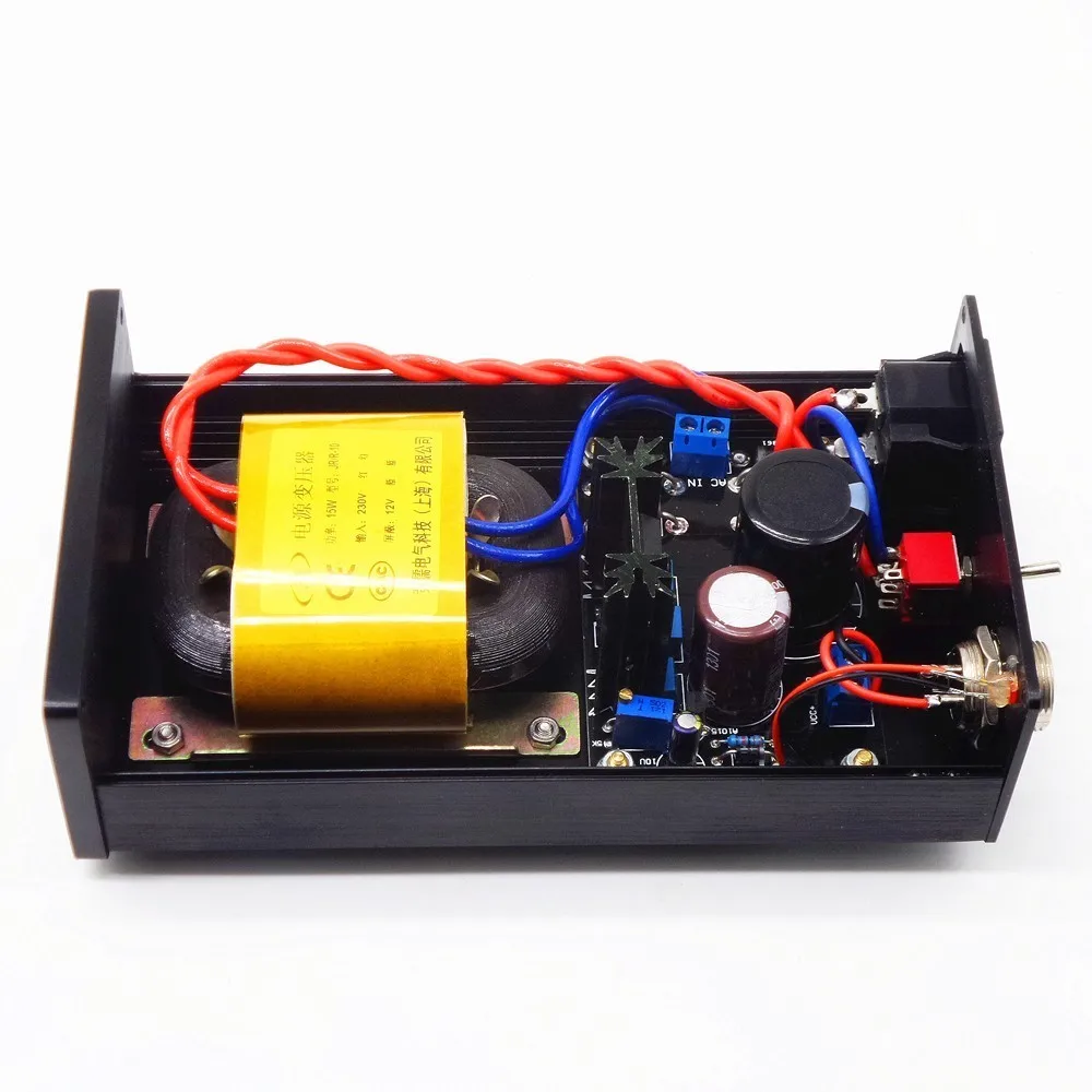 15AV раздвижной линейный LT1083 высокой мощности Регулируемый регулятор Hi-Fi Линейный источник питания DAC аудио декодер профессиональный адаптер питания