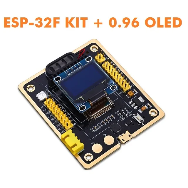 ESP-32F макетная плата WiFi+ Bluetooth ультра-низкое энергопотребление двухъядерный ESP-32 ESP-32F ESP32 аналогичный M5Stack для Arduino - Цвет: with 0.96OLED