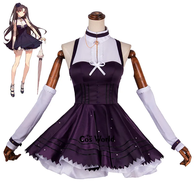 FGO Fate Grand Order Ishtar Tohsaka Rin Moon Girl Lolita Dress наряд Аниме косплей костюмы| |