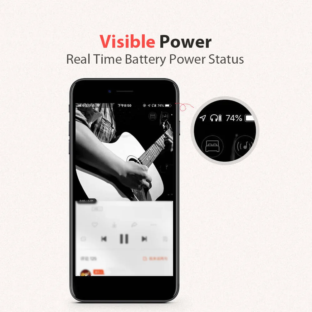 Lenovo S1 TWS Bluetooth Earphones BT 5.0 IPX5 Waterproof True Wireless Stereo Earbud 1800mAh Big Battery for IOS & Android Smartphone  (6)
