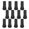 12 pieces/6 pair Nordic Walking Pole Trekking Pole Tip Protectors Rubber Pads Buffer Replacement Tips End for Hiking Stick 2