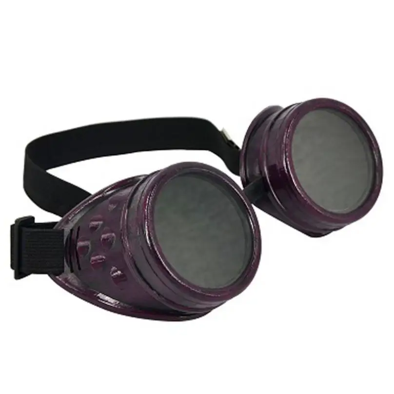 5 заклепки ветрозащитный стимпанк Зеркало винтажные готические линзы очки