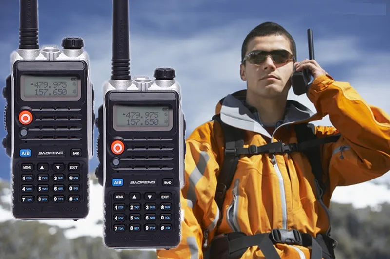 BAOFENG 8 Вт UV-B2 PLUS портативная рация 4800 мАч UHF VHF любительский портативный мобильный Ham CB радио сканер КВ трансивер Woki Toki UV-5R