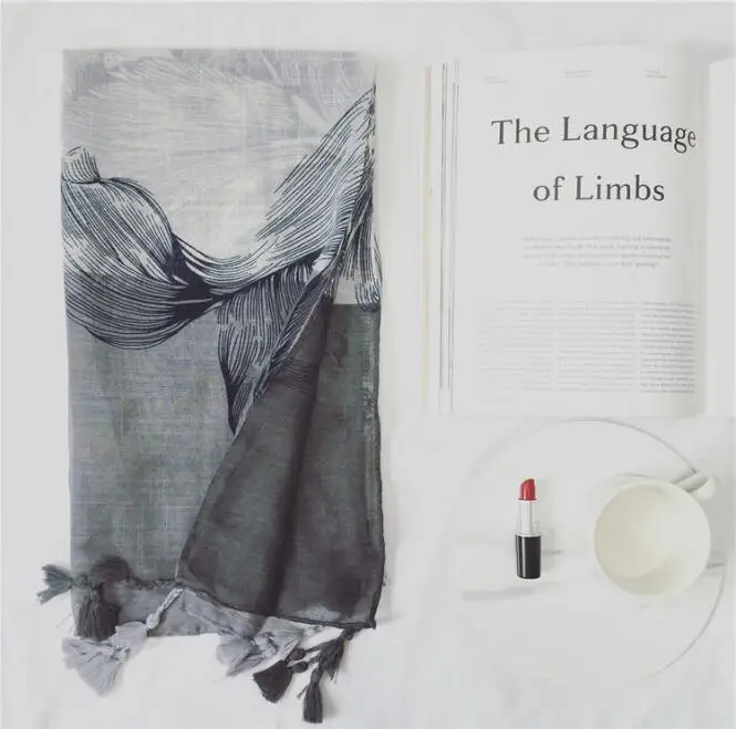 

Fashion Summer New Bohemia Style Acrylic Cotton Women Fashion Long Tassels Scarf Thin Women New Viscose Cotton Pashmina Shawl