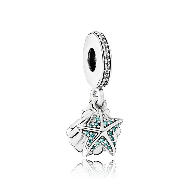 5PCS-Hot-Fit-DIY-Original-Pandora-Bead-Bracelet-Summer-Tropical-Crystal-Starfish-Shell-Silver-Charm-DIY.jpg_640x640