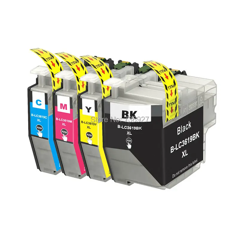 4X New LC3619 LC 3619XL Compatible Ink Cartridge For Brother MFC