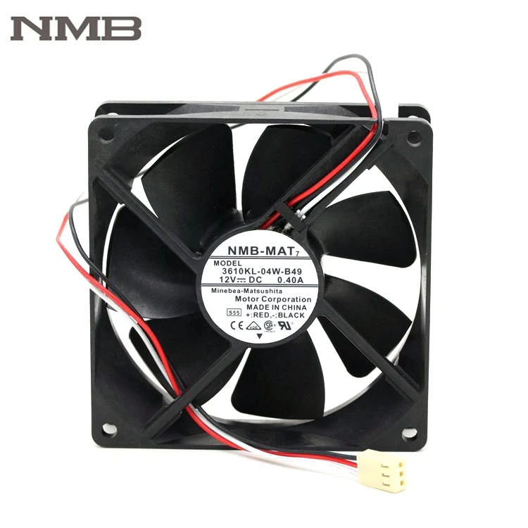 Двухшаровой вентилятор охлаждения для NMB 3610KL 04W B49 90*90*25 мм 9225 12 в 9 см А|cooling fan|cooling fan
