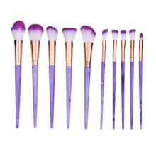 10PCS Make Up Foundation Eyebrow Professional Makeup Brushes Set 10PCS Make Up Foundation Eyebrow Professional Makeup Brushes Set