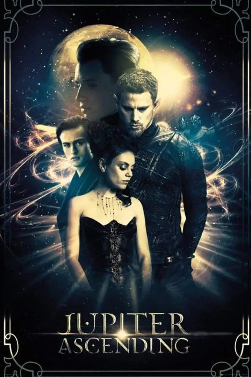 Home Decor Jupiter Ascending - Collage-Silk Art Poster Wall Sicker Decoration Gift