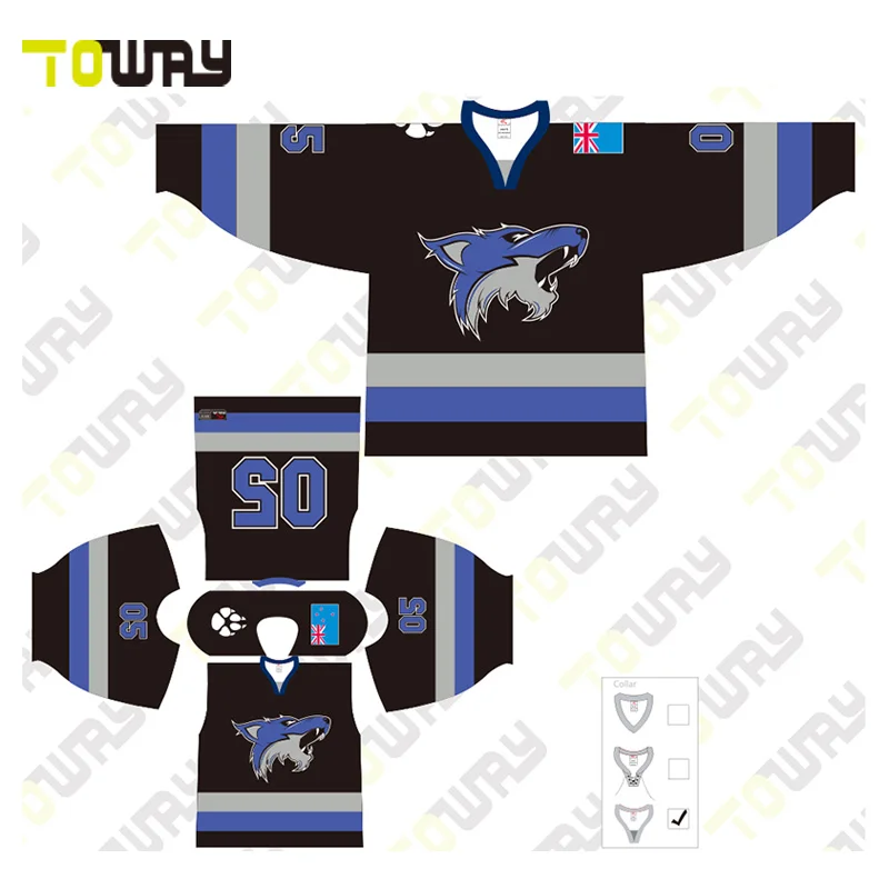 

Sublimation ice hockey jersey/custom style hockey shirts