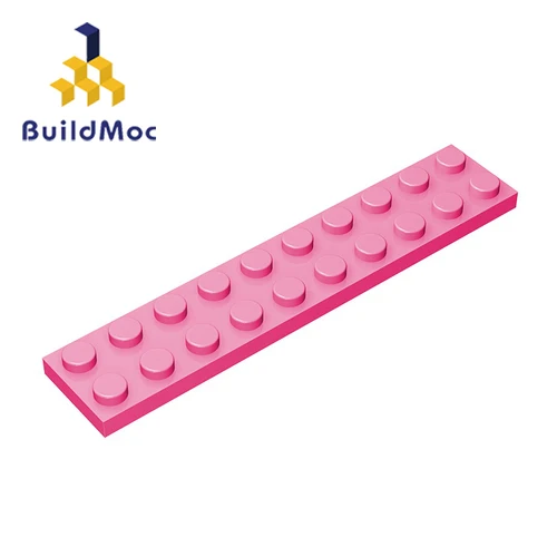 BuildMOC  Assembles Particles 3832 2x10For Building Blocks Parts DIY electric Educational Bricks Bulk Model gift Toys cardboard stacking blocks Blocks