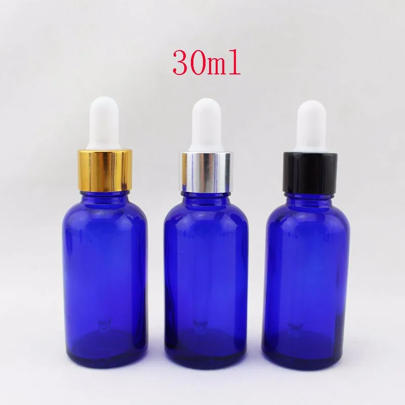 30ml blue glass bottle with dropper (1)