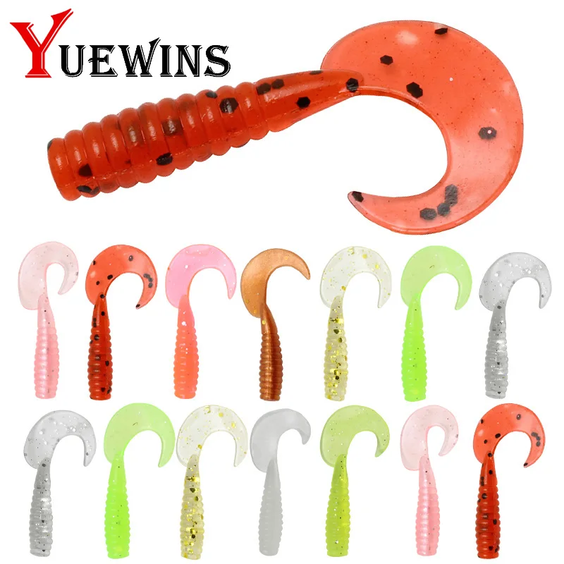 Yuewins 10 قطعة الرقصة رئيس لينة باي 4 سنتيمتر 0.6g الاصطناعي الصيد السحر مجعد الذيل اليرقة لينة إغراء دودة wobblers الكارب الصيد QA1065 Yuewins 10 قطعة الرقصة رئيس لينة باي 4 سنتيمتر 0.6g الاصطناعي الصيد السحر مجعد الذيل اليرقة لينة إغراء دودة wobblers الكارب الصيد QA1065
