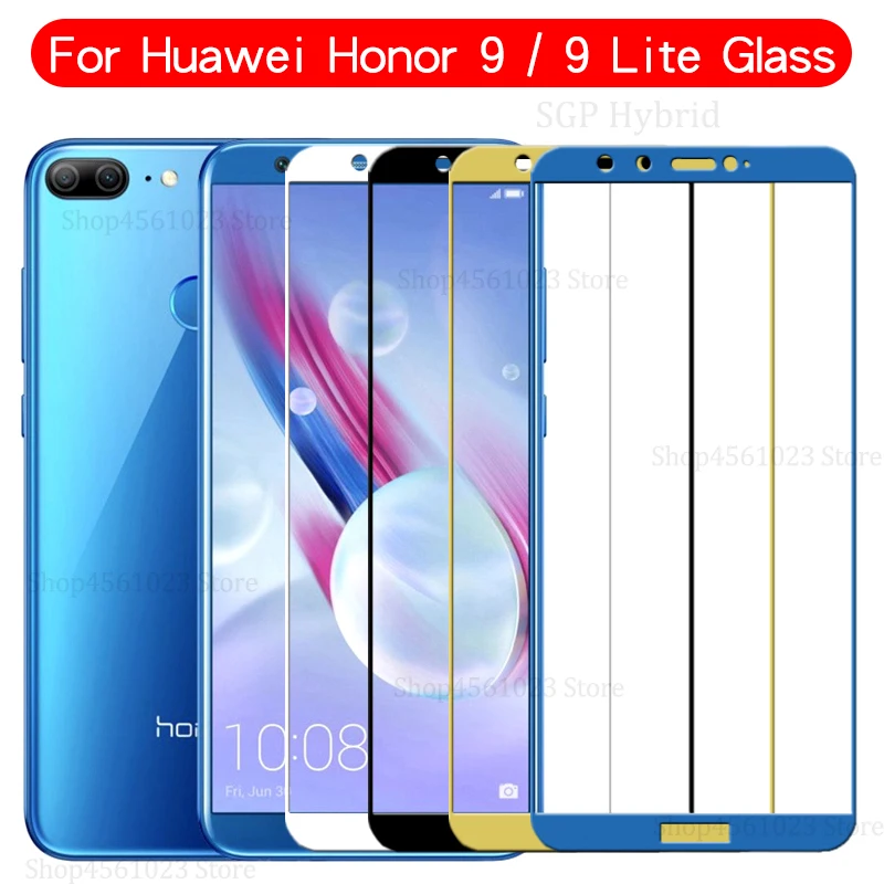 Защита экрана для Honor 8 s Huawei 9 10 Lite i 9i 10i lite View View10 y5 2019 полное покрытие закаленное
