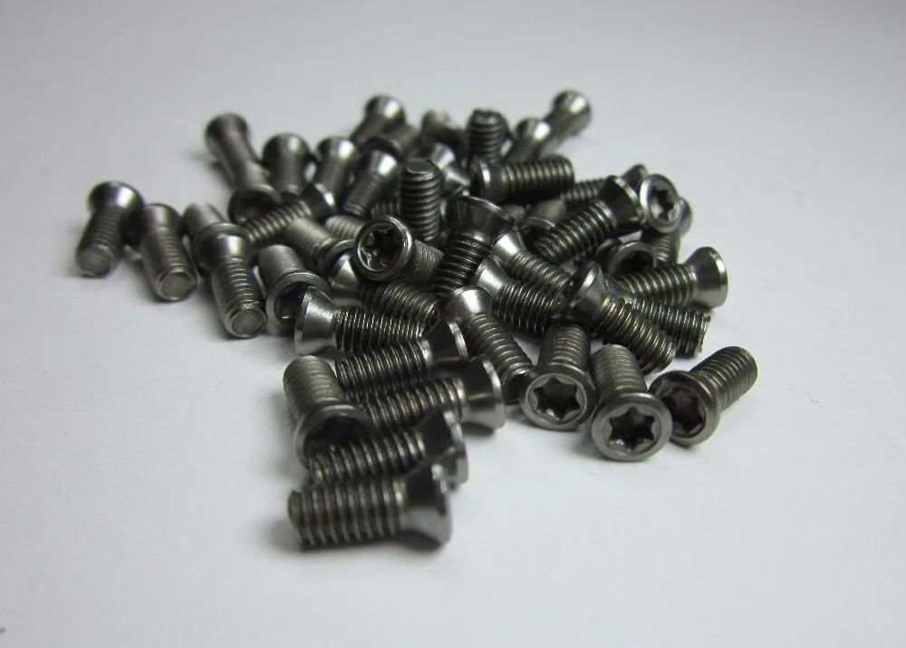 20pcs M4*10mm Insert Hexagon Torx Screws for Replaces Carbide Inserts
