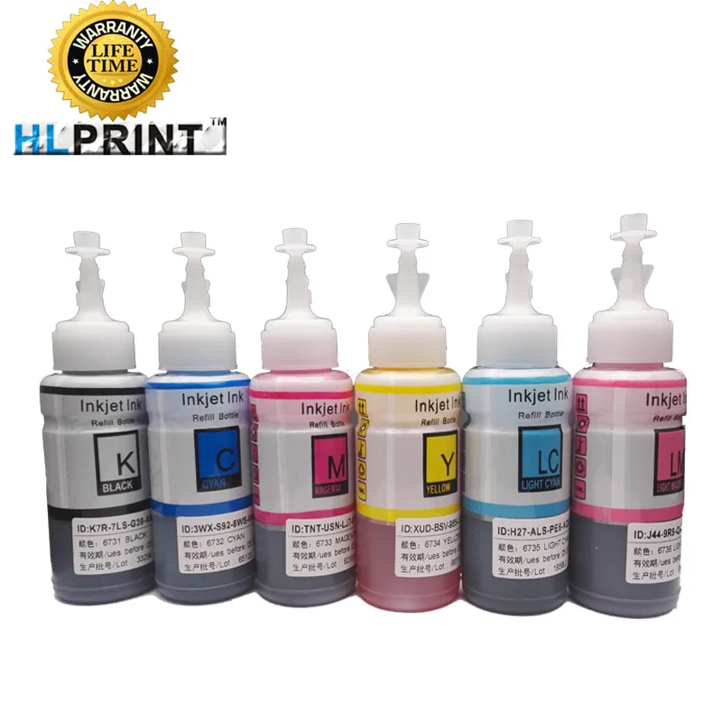 

600ML Ink Refill Kit compatible EPSON R290 R270 RX610 T50 rx610 TX800 RX690 R390 artisan 730 Printer Ink