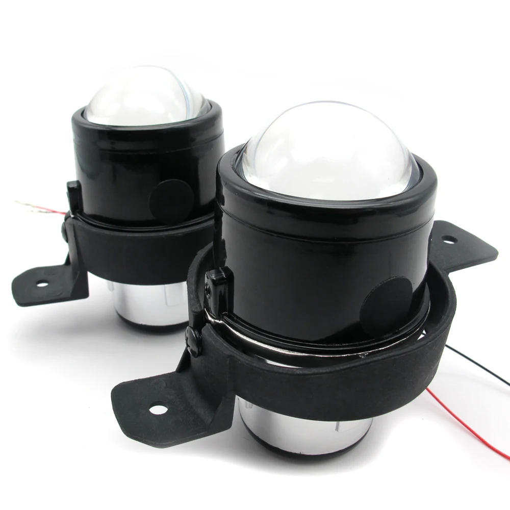 Auto Headlight Kit Set 2.5 inch Xenon Projector Lens H11 Bulbs