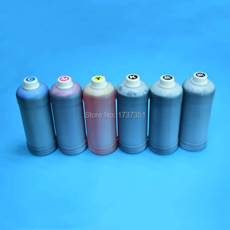 

6color 1000ml for Canon pfi-107 dye & pigment printing ink for Canon IPF670 IPF680 IPF685 IPF770 IPF785 printer