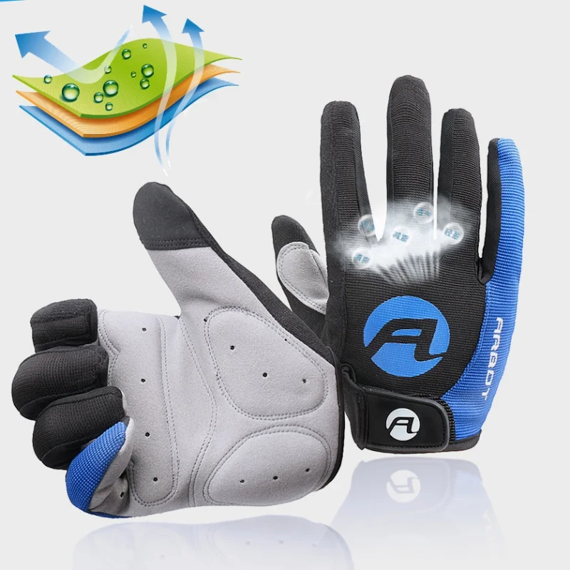

2pcs Windproof Cycling Gloves Touch Screen Riding MTB Bike Bicycle Glove Anti slipThermal Warm Motorcycle Gloves Winter Autum