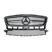 Mercedes CLS W218 CLS350 Diamonds Front ABS Grille Grille fit for Benz 2012 – 2014 CLS 350 AMG package only Fit Sporty Edition
