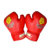 SUTEN High Quality Child 1 Pair Durable Boxing Gloves Cartoon Sparring Kick Fight Training Fists PU Leather Muay Sandbag