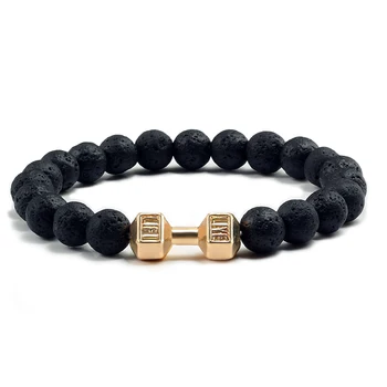 Black Lava Yoga Healin Bracelets12