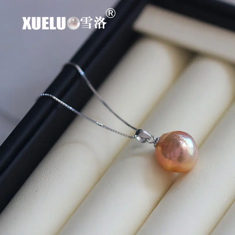 Модное ожерелье XUELUO из стерлингового серебра 925 пробы с натуральным красочным