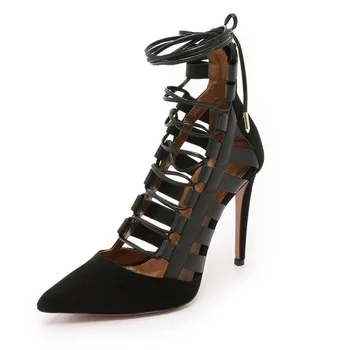 THEMOST Women 2017 Summer Fashion Ladies Gladiator Sandals Big size 33-43