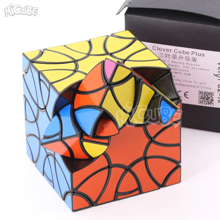 Micube VeryPuzzle кубик с клевером плюс Ограниченная серия Cubo Magico Twisty Puzzle Развивающие игрушки для взрослых высокое качество со страйкером