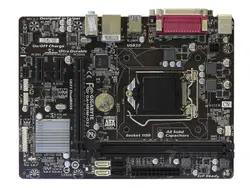 Бесплатная доставка оригинальный материнская плата для Gigabyte GA-H81M-DS2 LGA 1150 DDR3 USB2.0 USB3.0 16 ГБ для I3 I5 I7 рабочего Материнская плата